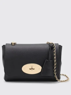 Borsa Lily Mulberry in pelle a grana