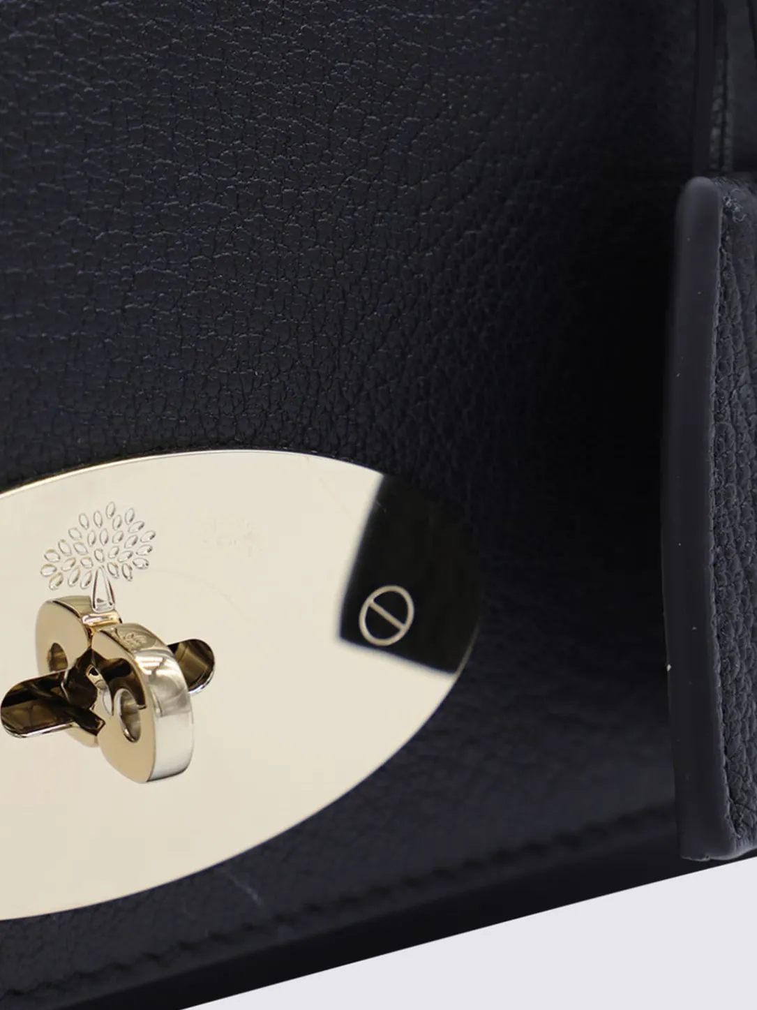 Borsa Lily Mulberry in pelle a grana