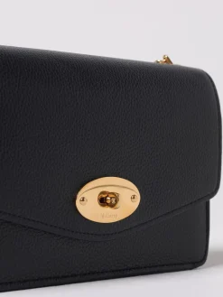 Borsa Lily Mulberry in pelle a grana