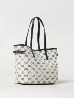 Borsa Liu Jo in pelle sintetica a grana con monogram all over