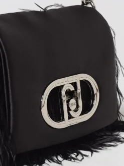 Borsa Liu Jo in viscosa con piume