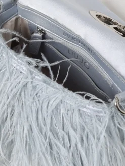 Borsa Liu Jo in viscosa con piume