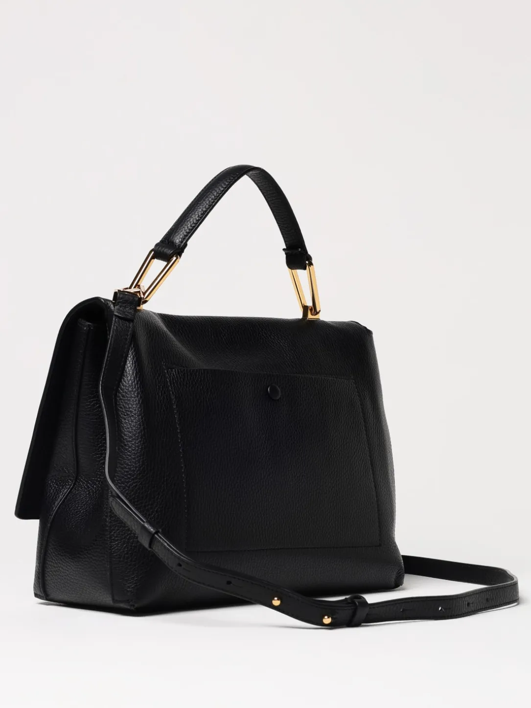 Borsa Liya Coccinelle in pelle a grana