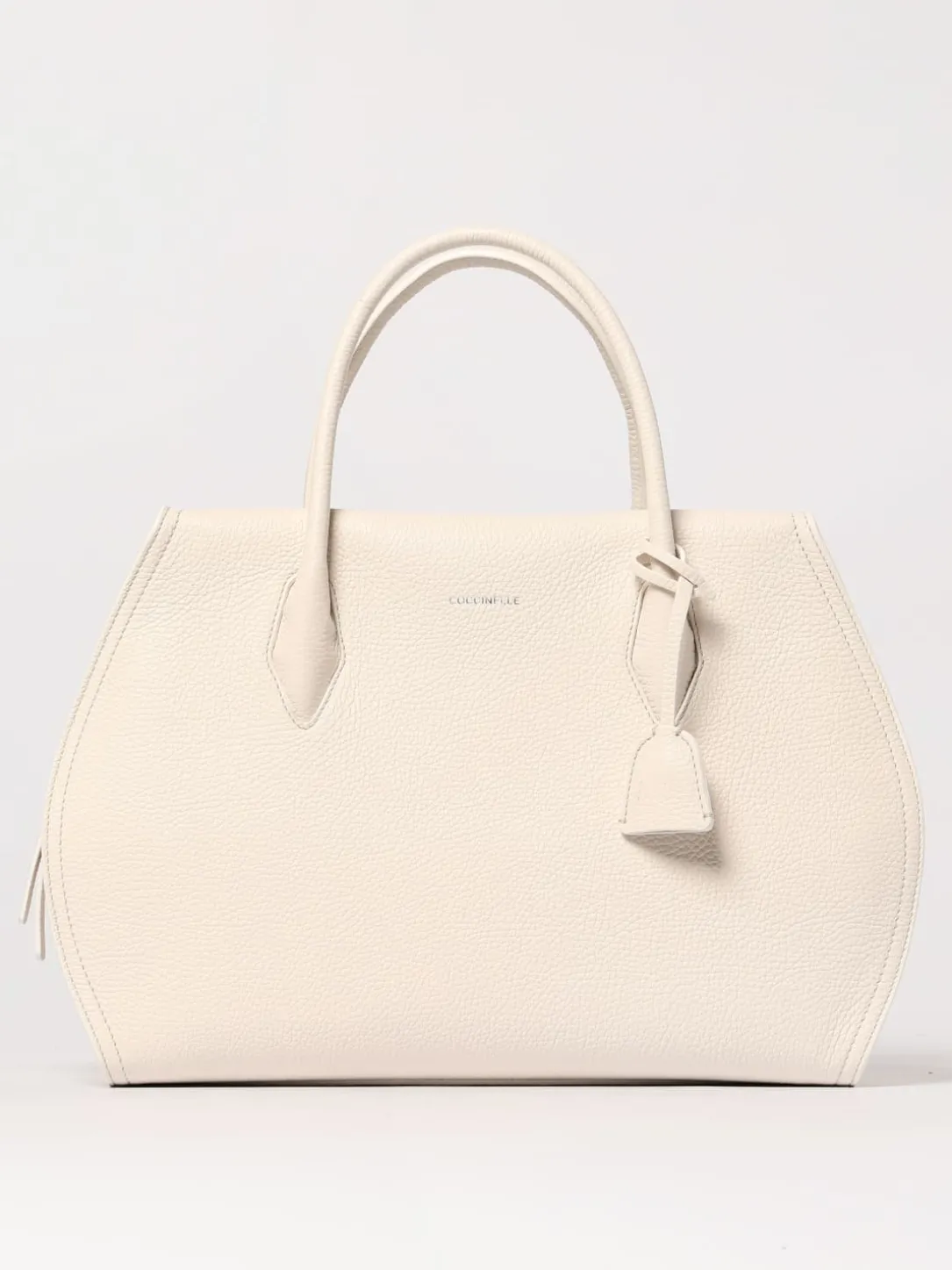 Borsa Lord Large Coccinelle in pelle a grana