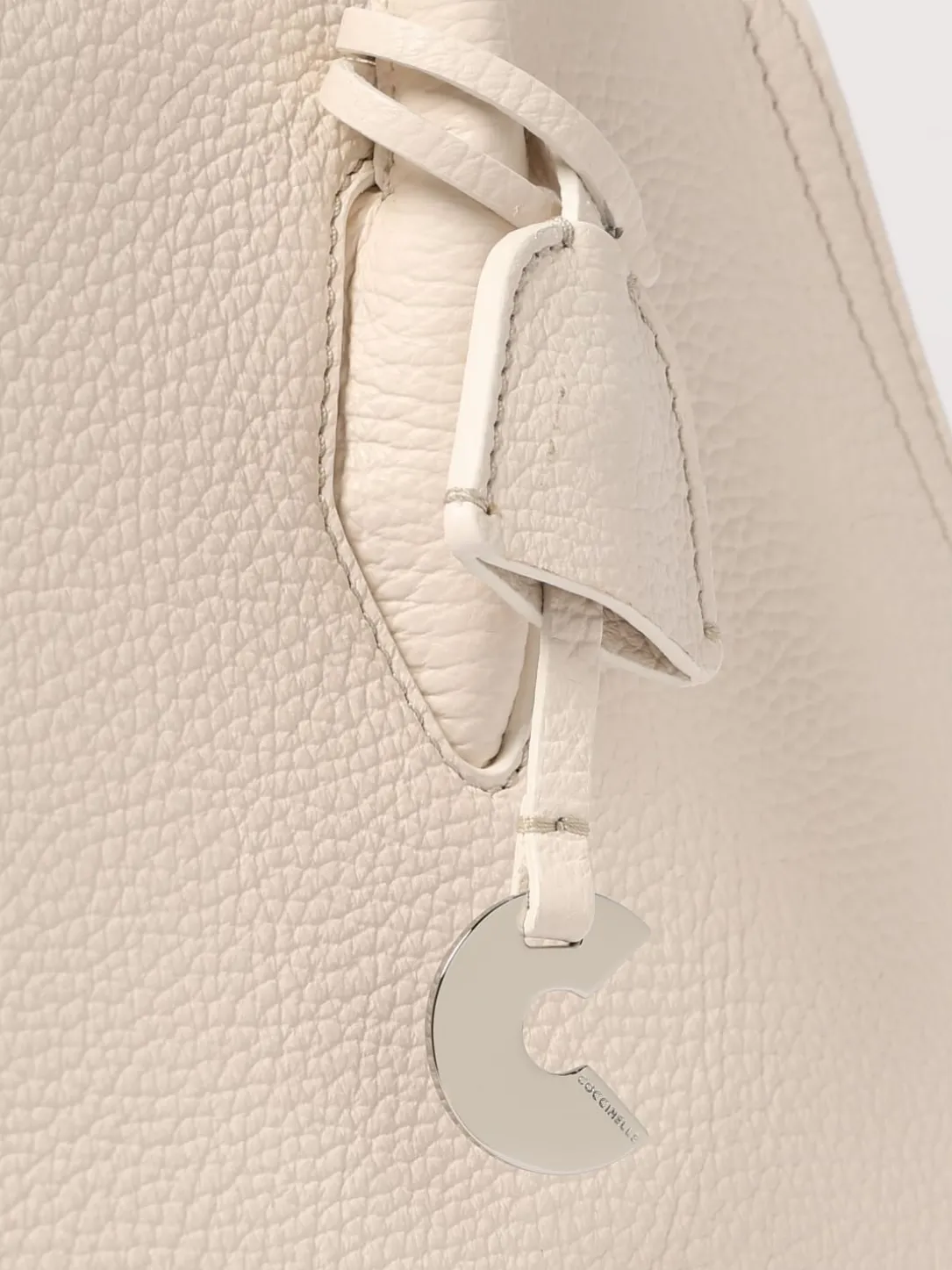 Borsa Lord Large Coccinelle in pelle a grana