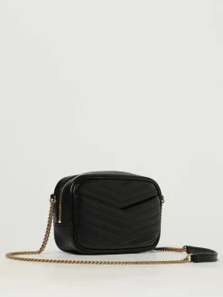 Borsa Lou Mini Saint Laurent in nappa trapuntata chevron