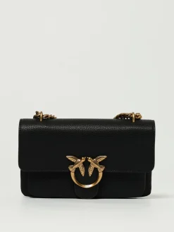 Borsa Love Bag Pinko in pelle a grana