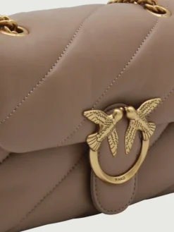 Borsa Love Bag Puff Mini Pinko in nappa matelassè