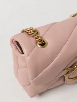 Borsa Love Berry Pinko in nappa trapuntata