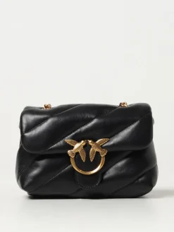 Borsa Love Berry Pinko in nappa trapuntata