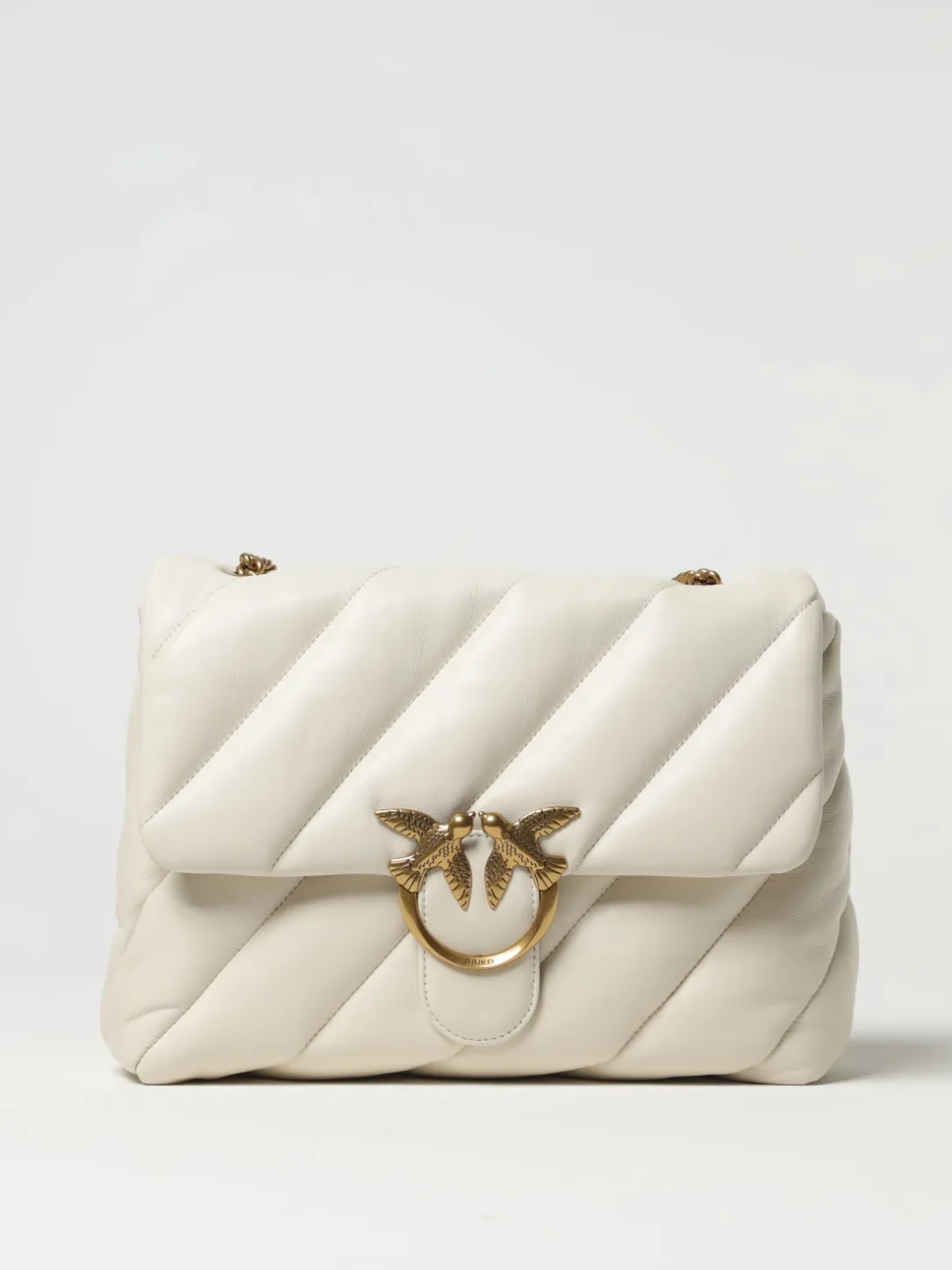 Borsa Love Big Puff Pinko in nappa trapuntata