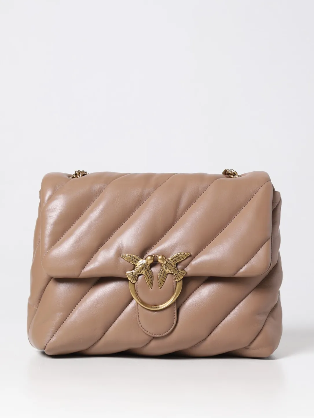 Borsa Love Big Puff Pinko in nappa trapuntata