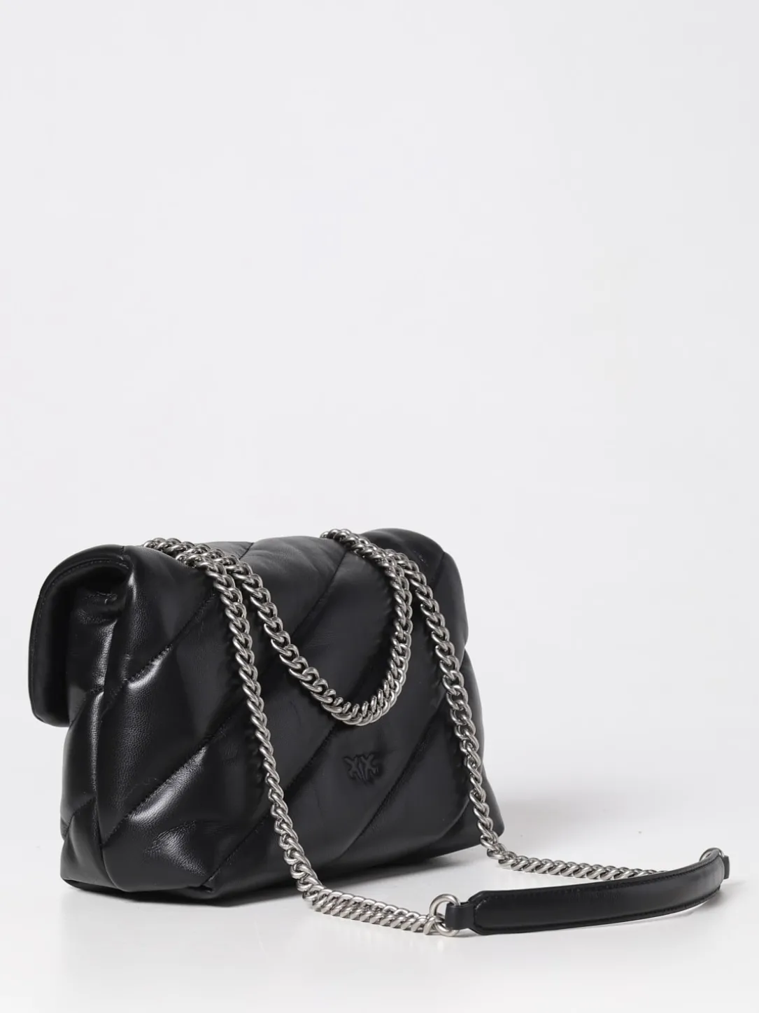 Borsa Love Classic Puff Pinko in nappa trapuntata