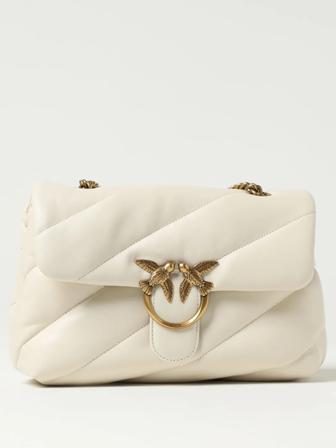 Borsa Love Classic Puff Pinko in nappa trapuntata