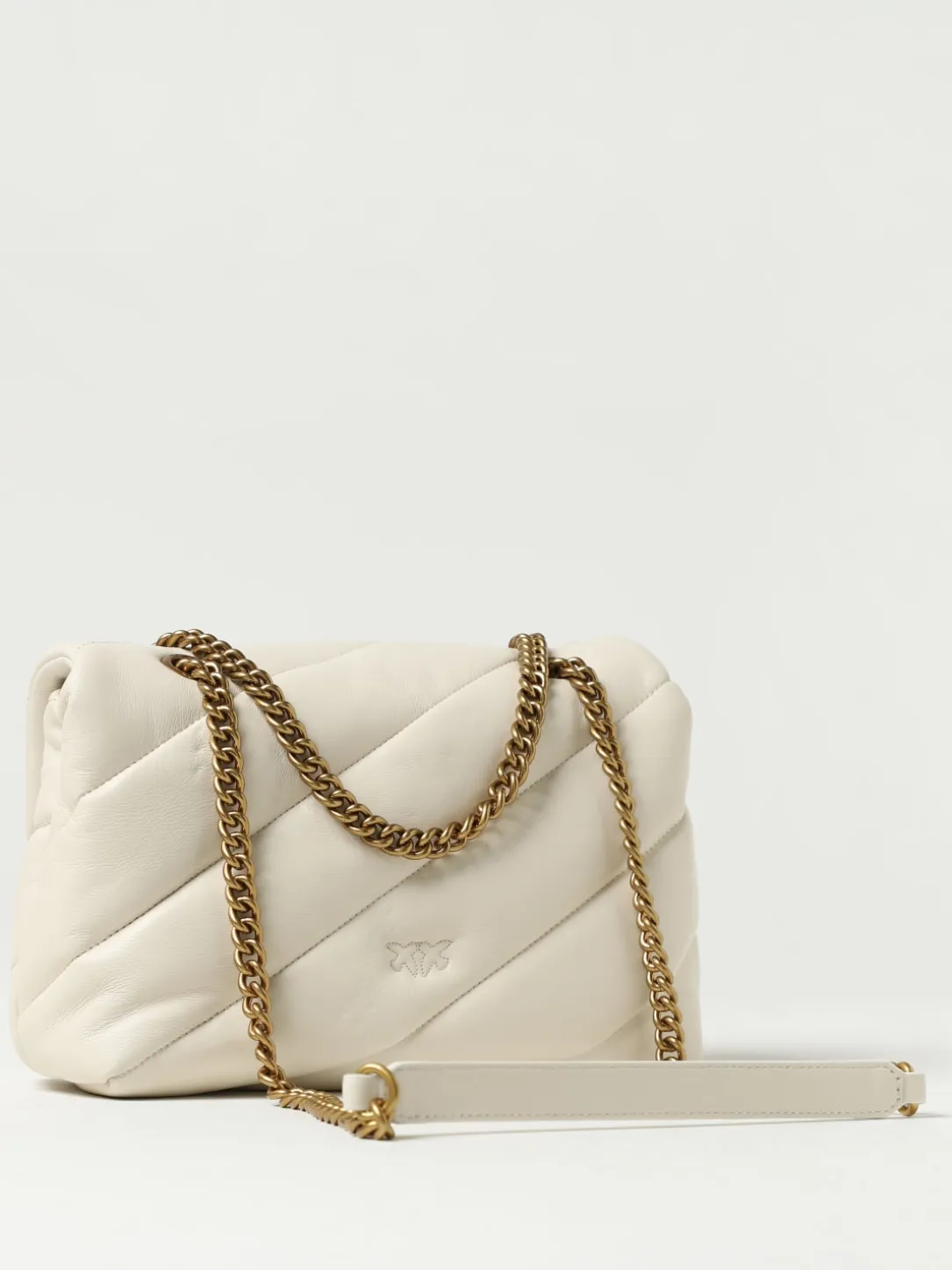 Borsa Love Classic Puff Pinko in nappa trapuntata