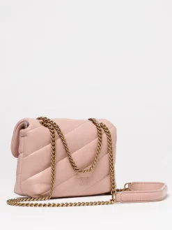 Borsa Love Puff Baby Pinko in nappa trapuntata