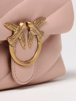 Borsa Love Puff Baby Pinko in nappa trapuntata