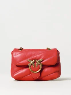 Borsa Love Puff Baby Pinko in nappa trapuntata