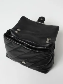 Borsa Love Puff Big Pinko in nappa trapuntata