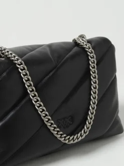 Borsa Love Puff Pinko in nappa matelassé