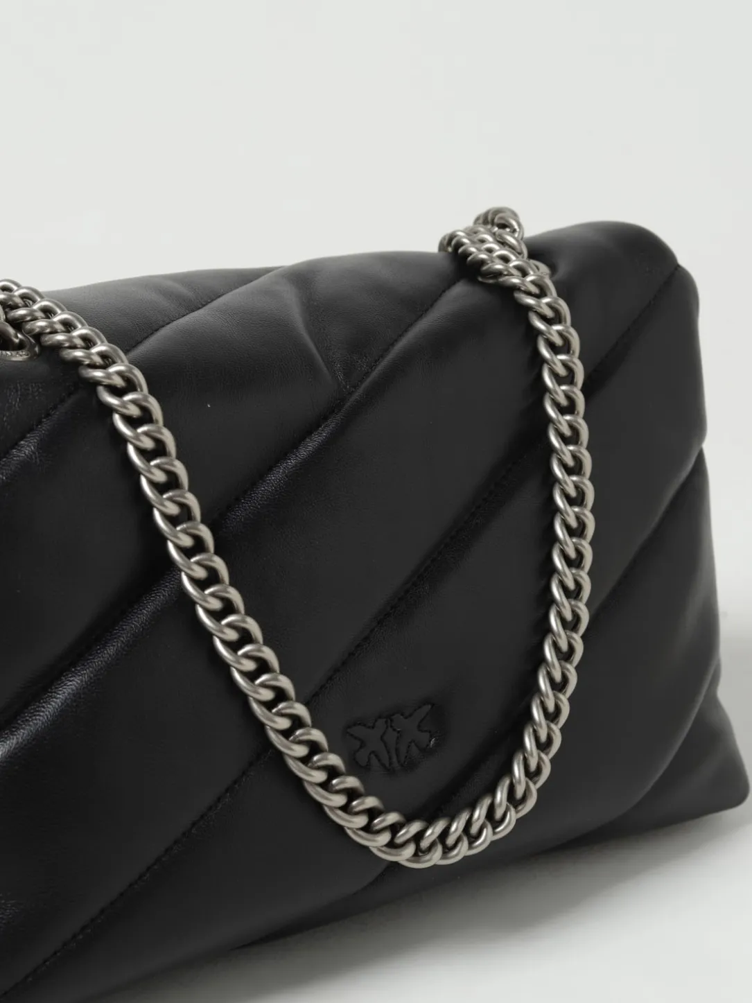 Borsa Love Puff Pinko in nappa matelassé