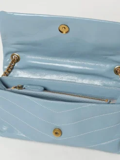 Borsa Madison Twinset in pelle trapuntata chevron