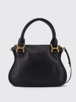 Borsa Marcie Small Chloé in pelle a grana