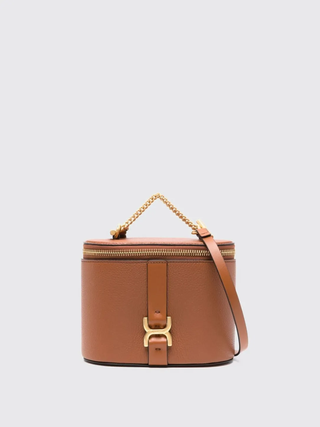 Borsa Marcie Vanity Mini Chloè in pelle a grana