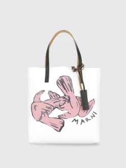 Borsa Marni in poliestere stampato