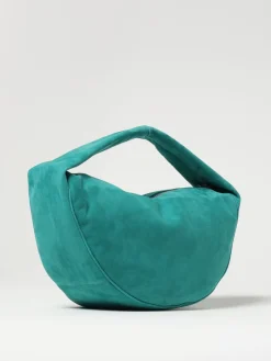 Borsa Maxi Cush by Far in camoscio