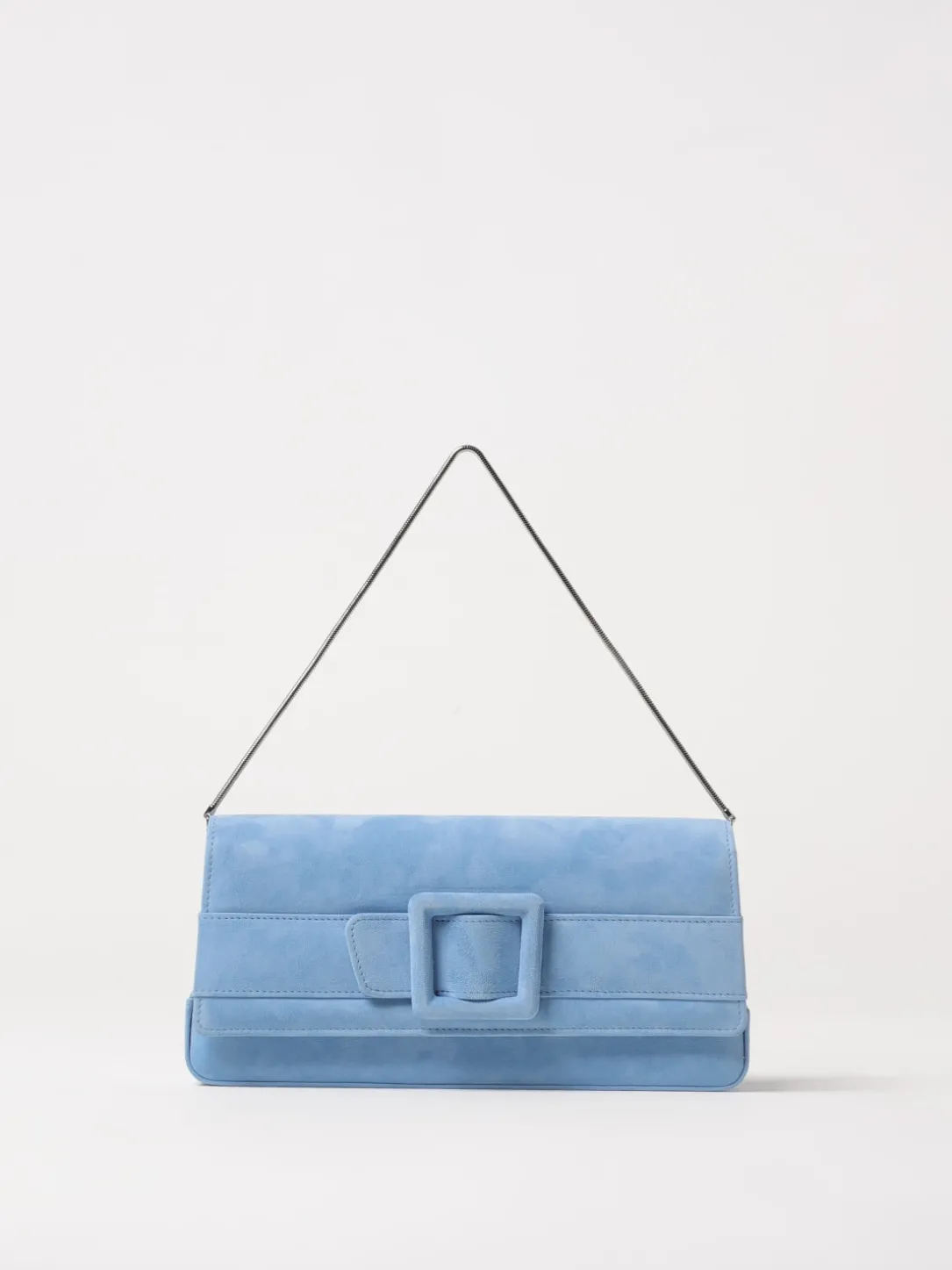 Borsa Maygot Manolo Blahnik in camoscio