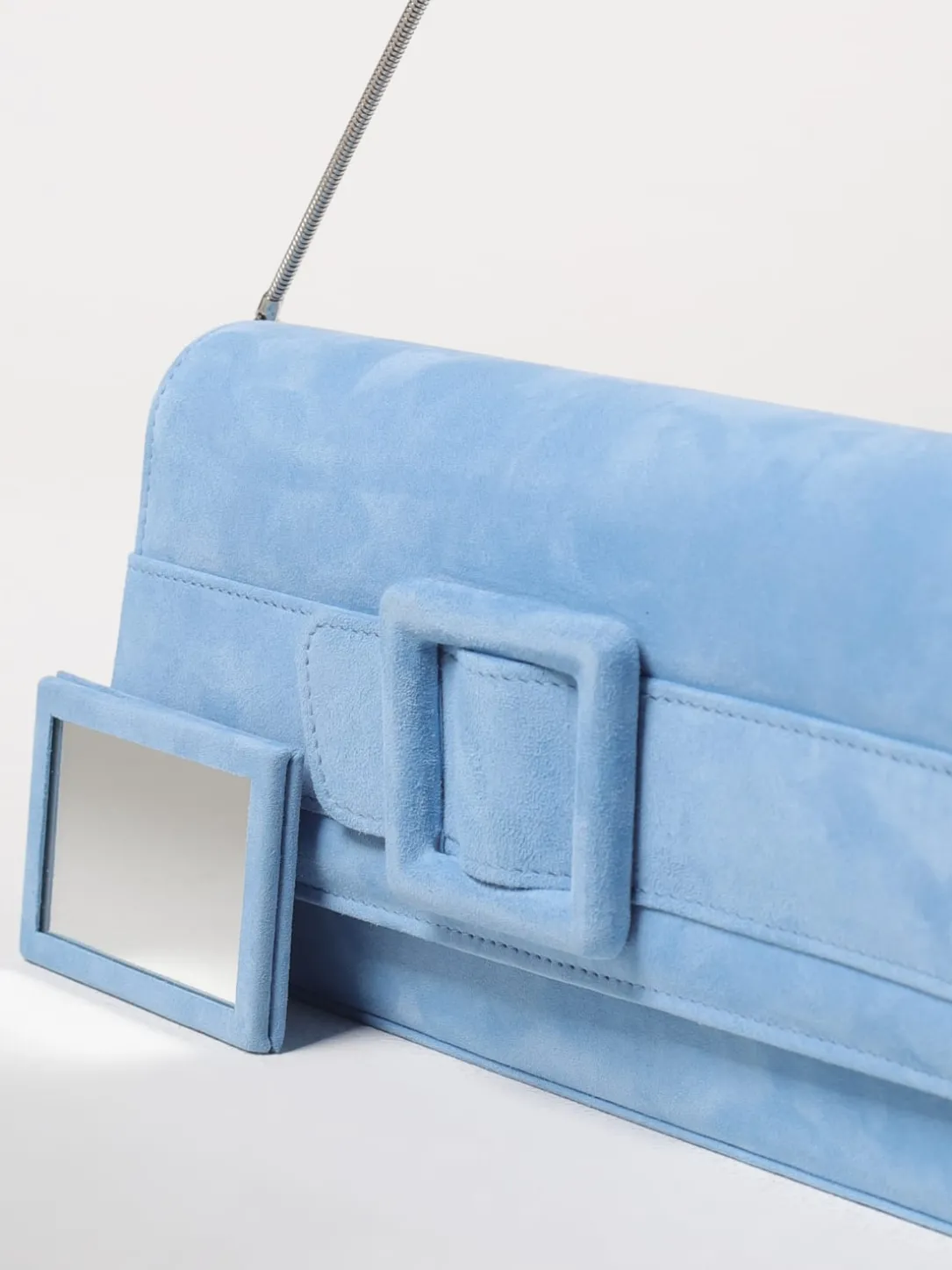 Borsa Maygot Manolo Blahnik in camoscio