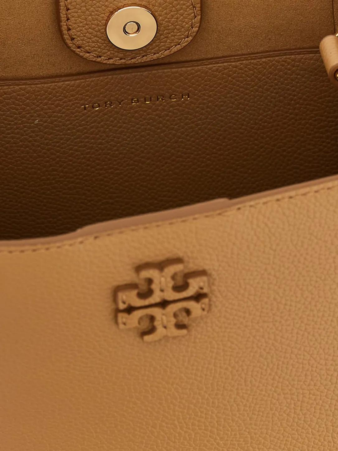 Borsa McGraw Tory Burch in pelle a grana