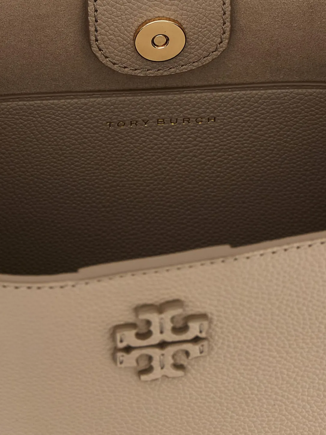 Borsa McGraw Tory Burch in pelle a grana