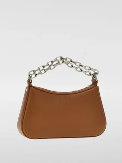 Borsa McQueen in pelle a grana