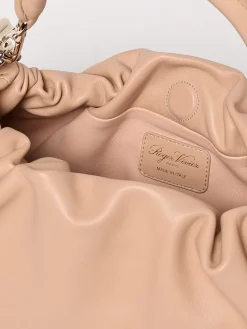 Borsa Media Hobo Viv' Choc Royal in pelle Roger Vivier