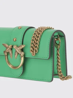 Borsa Micro Love Bag One Simply Pinko in pelle