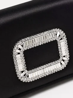 Borsa Micro Pilgrim in raso Roger Vivier