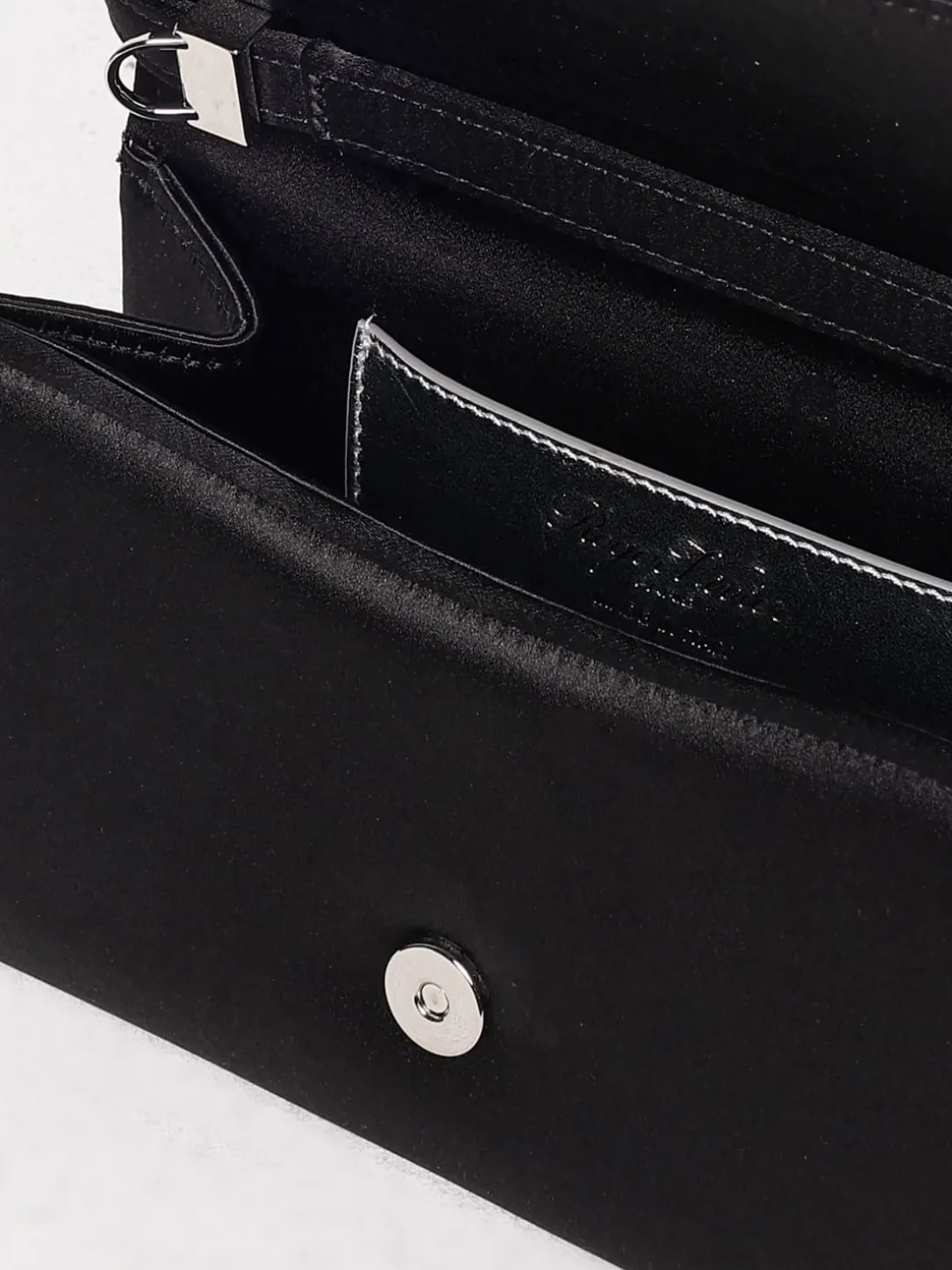 Borsa Micro Pilgrim in raso Roger Vivier