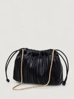Borsa mini a secchiello Drawstring Plisse Calvin Klein