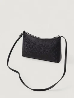 Borsa mini a spalla Calvin Klein in pelle sintetica logata