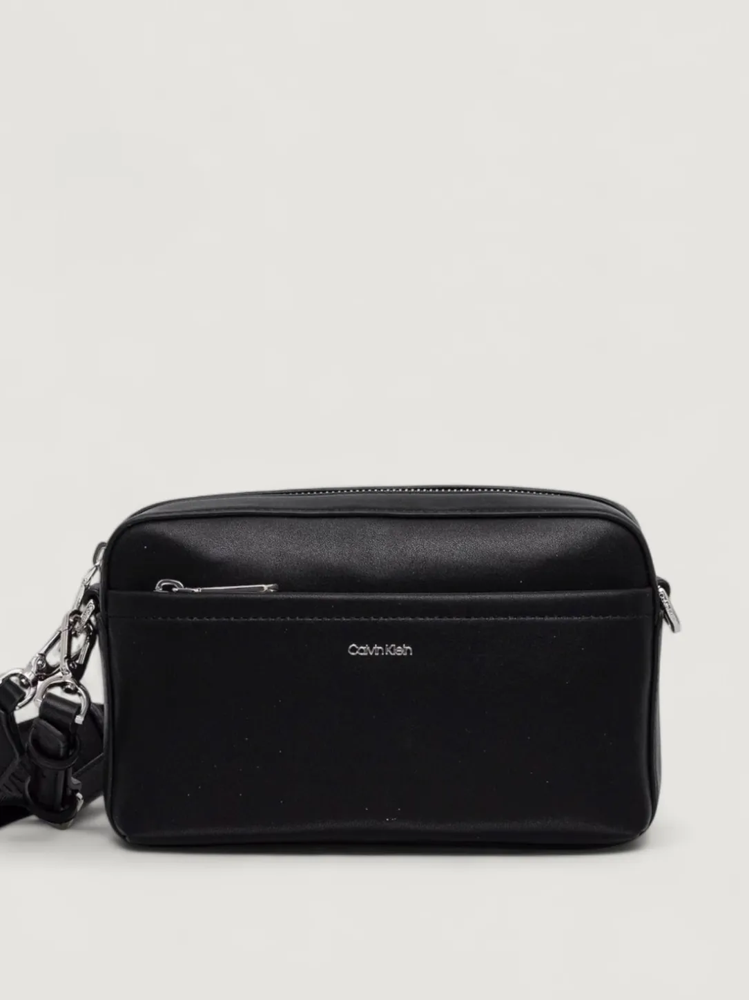 Borsa mini a tracolla in pelle sintetica Calvin Klein