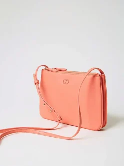 Borsa mini a tracolla Twinset in pelle sintetica