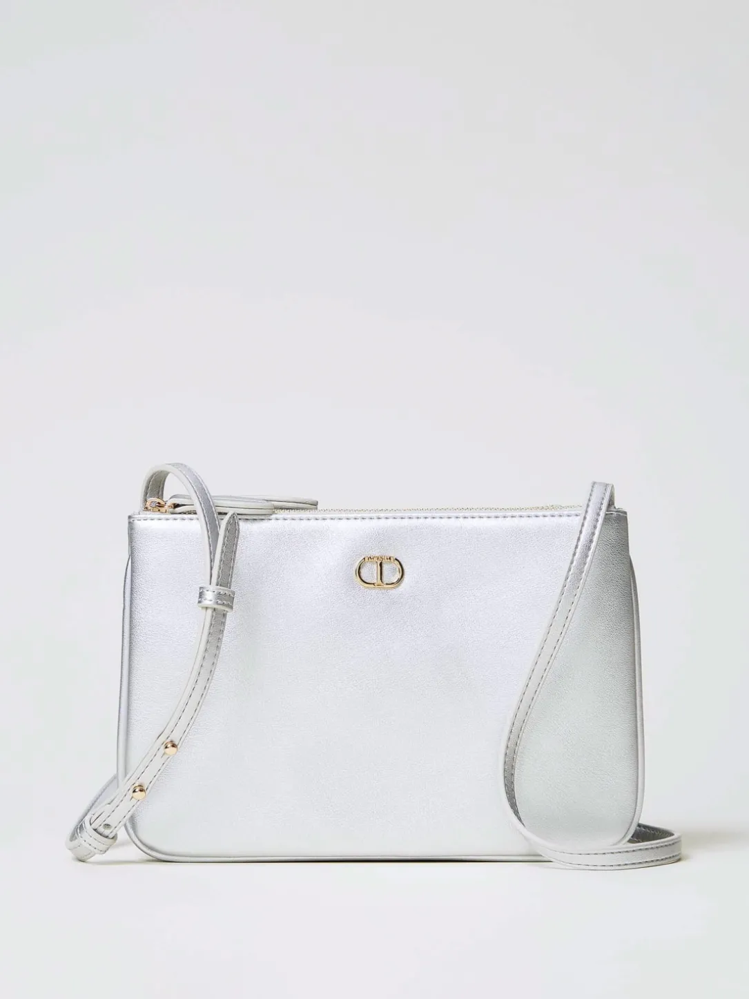 Borsa mini a tracolla Twinset in pelle sintetica