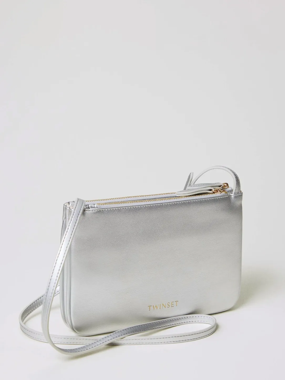 Borsa mini a tracolla Twinset in pelle sintetica