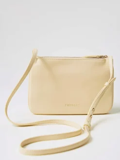Borsa mini a tracolla Twinset in pelle sintetica