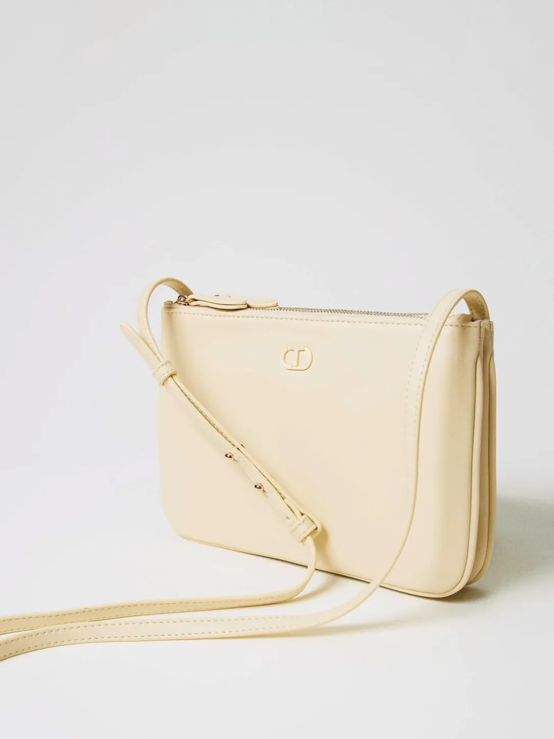 Borsa mini a tracolla Twinset in pelle sintetica