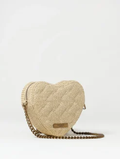 Borsa Mini Kensington Heart Kurt Geiger London in rafia
