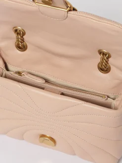 Borsa Mini Lady Love Bag Puff Pinko in nappa matelassè chevron