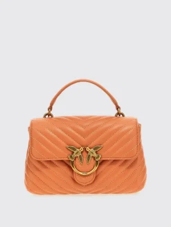 Borsa Mini Lady Love Bag Puff Pinko in nappa trapuntata chevron